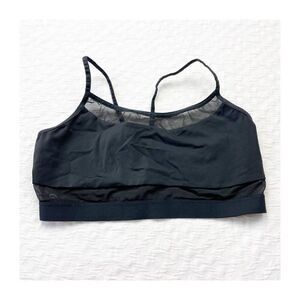 Buy 1 get 1 free bubble black bralette sheer mesh xs